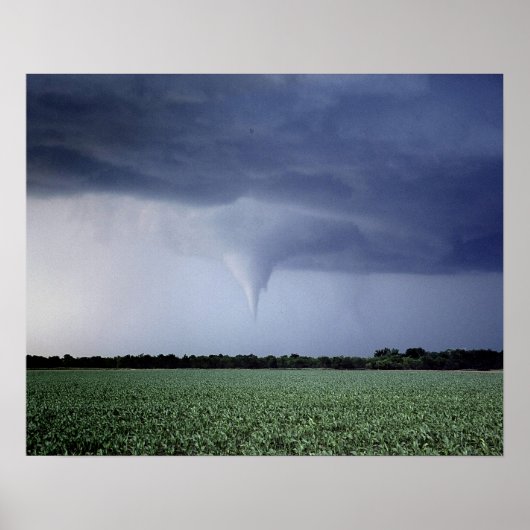 Tornado-waarschuwing Poster (Voorkant)