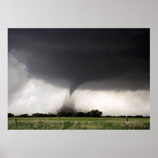 Tornado-waarschuwing Poster