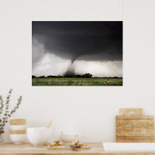 Tornado-waarschuwing Poster (Keuken)