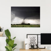 Tornado-waarschuwing Poster (Thuiskantoor)