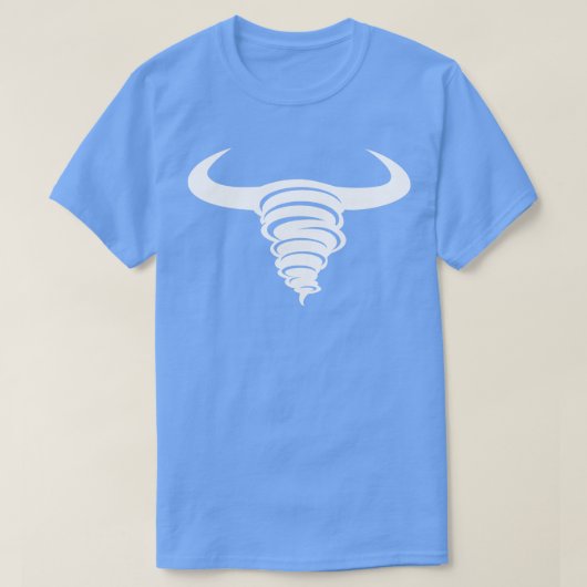 tornado-wranglerkussen t-shirt (Design voorkant)