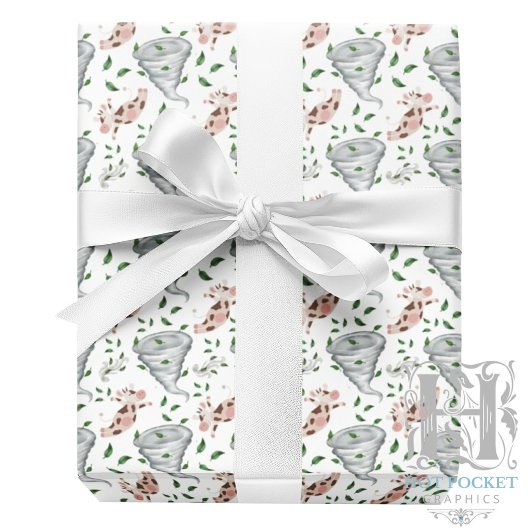 Tornado Wrapping Paper Cadeaupapier
