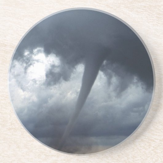 Tornado Zandsteen Onderzetter (Voorkant)