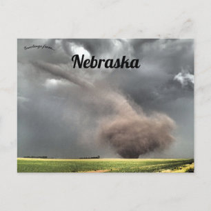 Tornado's in Hildreth Franklin County, Nebraska Briefkaart