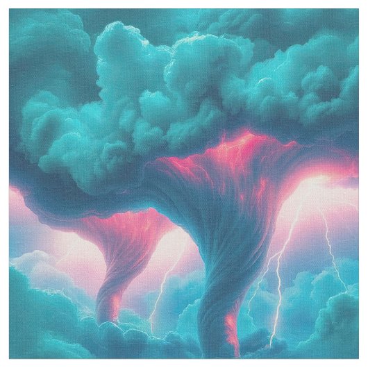 Tornado's Storm Wolken Bliksem Stof (Close Up)