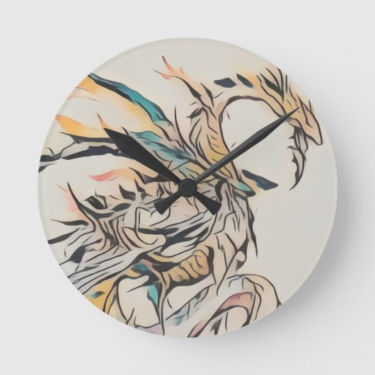 Tornan Titan Clock Ronde Klok (Voorkant)