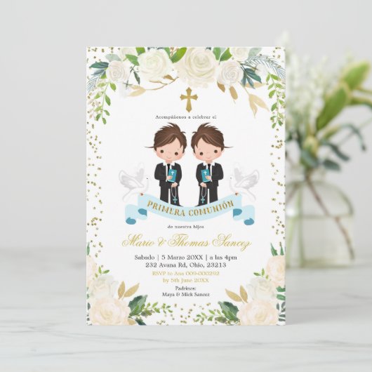 Torneo de Primera ó de Flora Blanca español Kaart (Staand voorkant)