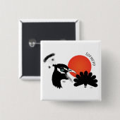 tornero Buttonnen Vierkante Button 5,1 Cm (Voorkant /achterkant)