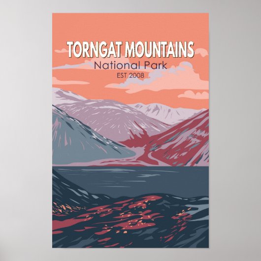 Torngat Mountains National Park Canada  Poster (Voorkant)