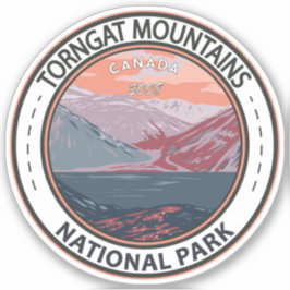 Torngat Mountains National Park Canada  Sticker