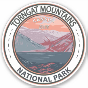 Torngat Mountains National Park Canada  Sticker