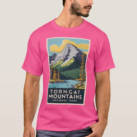 Torngat Mountains National Park Canada  Tra T-shirt (Voorkant)