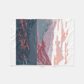 Torngat Mountains National Park Sticker Fleece Deken (Voorkant (Horizontaal))