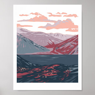Torngat Mountains National Park Sticker  Poster