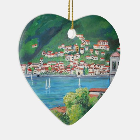 Torno, Italië Keramisch Ornament (Rechts)