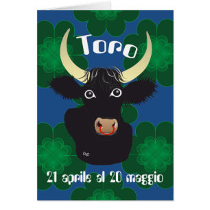 Toro 21 aprile al 20 maggio Biglietti d'auguri