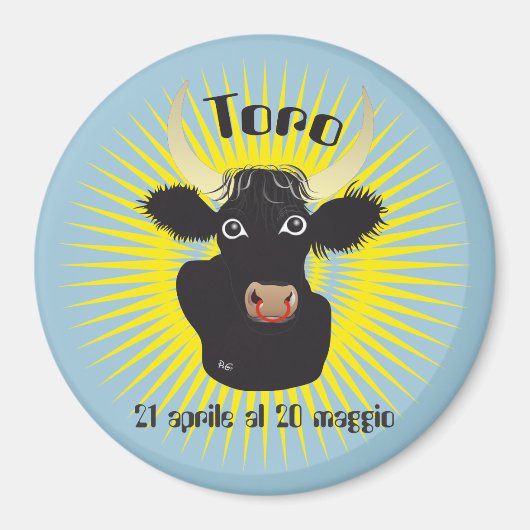 Toro 21 aprile al 20 maggio Magnet (Voorkant)