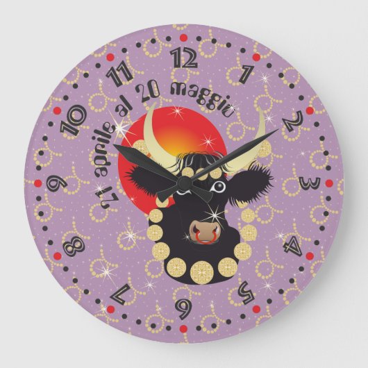 Toro 21 aprile al 20 maggio Orologio Grote Klok (Voorkant)