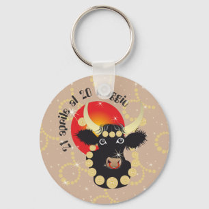 Toro 21 aprile al 20 maggio Portachiavi Sleutelhanger