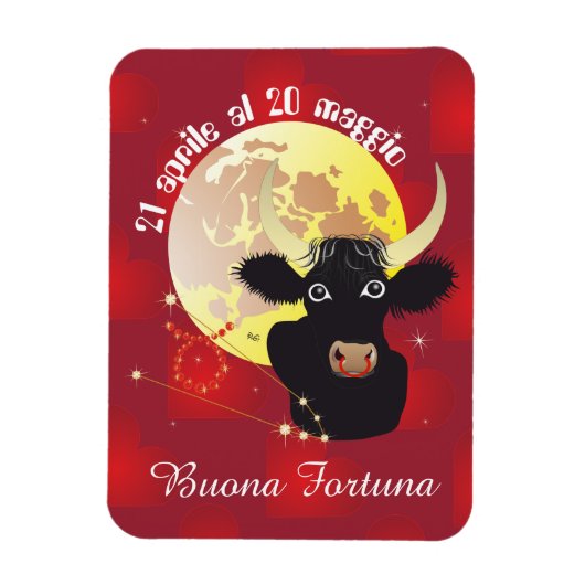 Toro 21 aprile al 20 maggio Premium Flexi Magnet Magneet (Verticaal)