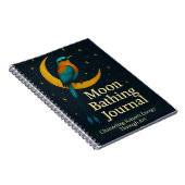  Torogoz Maanritueel Spiraal Notebook  Notitieboek (Rechterzijde)