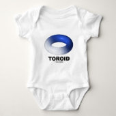 Toroïde (Blauwe Torus) Romper (Voorkant)