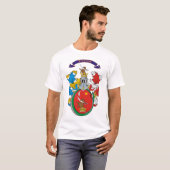 Torok Family Hungarian Coat of Arms T-shirt (Voorkant volledig)