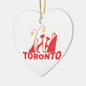 Toronto 1 keramisch ornament (Links)