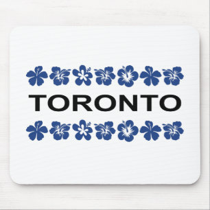 Toronto Aloha Bands Blauw Licht-Kleur Muismat