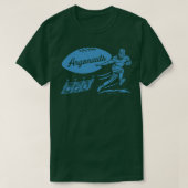 Toronto Argonauts Blue Argonauts Wordmark T-shirt (Design voorkant)