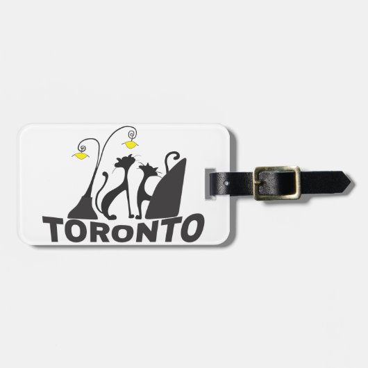Toronto Bagagelabel (Voorkant horizontaal)