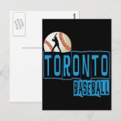 TORONTO BASEBALL BRIEFKAART (Voorkant / Achterkant)