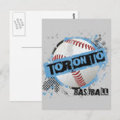 TORONTO BASEBALL BRIEFKAART (Voorkant / Achterkant)