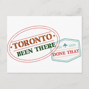 Toronto Been deed dat Briefkaart