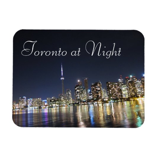 Toronto bij nacht magneet (Horizontaal)