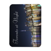 Toronto bij nacht magneet (Verticaal)