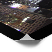 Toronto bij nacht vanaf de GN-toren Poster (Hoek)