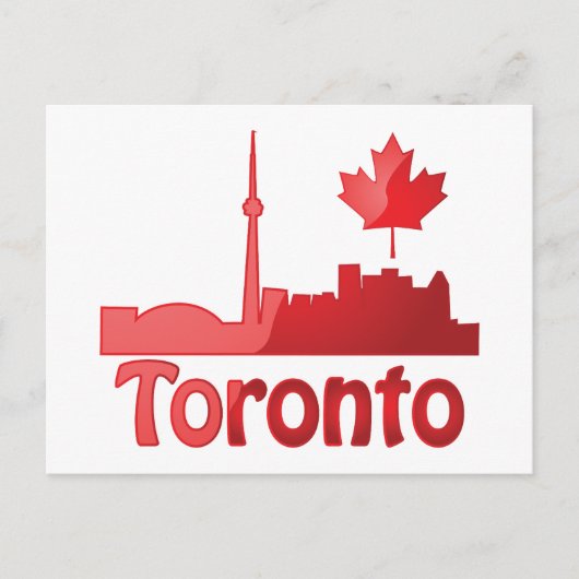 Toronto briefkaart (Voorkant)