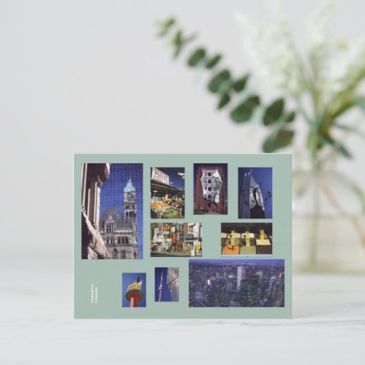 Toronto briefkaart (Staand voorkant)