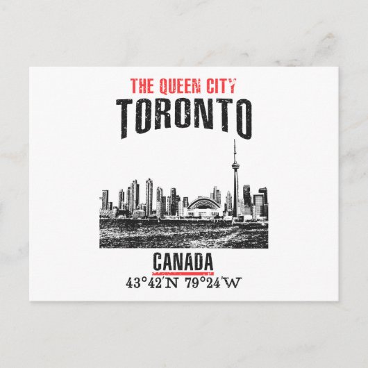 Toronto Briefkaart (Voorkant)
