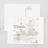 Toronto Briefkaart (Voorkant / Achterkant)