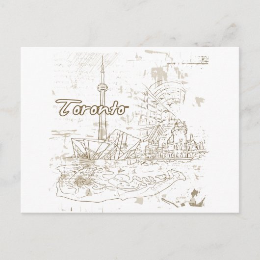 Toronto Briefkaart (Voorkant)