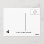 toronto briefkaart (Achterkant)