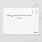 Toronto briefkaart (Achterkant)