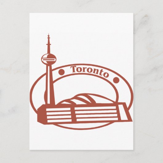 Toronto Briefkaart (Voorkant)