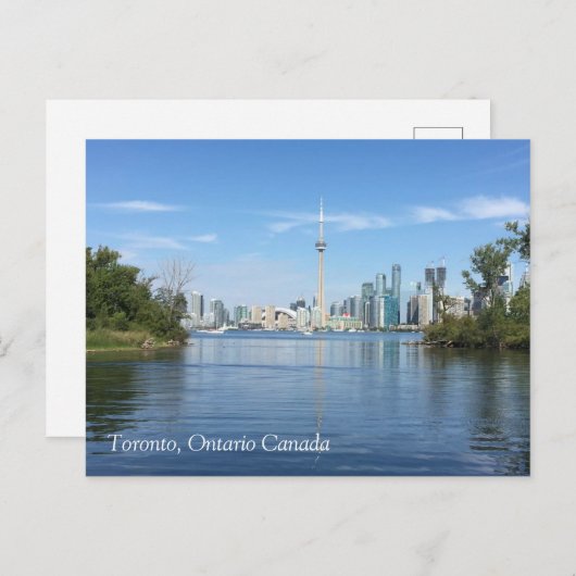 Toronto briefkaart (Voorkant / Achterkant)