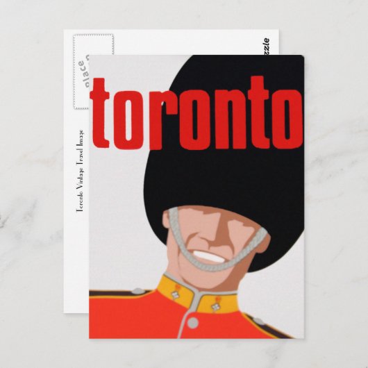 Toronto Briefkaart (Voorkant / Achterkant)