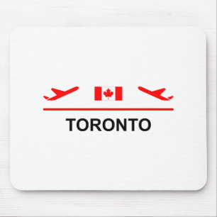 Toronto Canada Airport Plane Light Color Muismat