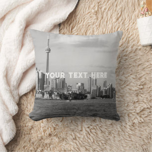 Toronto Canada Black and White Custom Thor Kussen