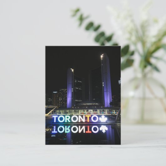Toronto, Canada Briefkaart (Staand voorkant)